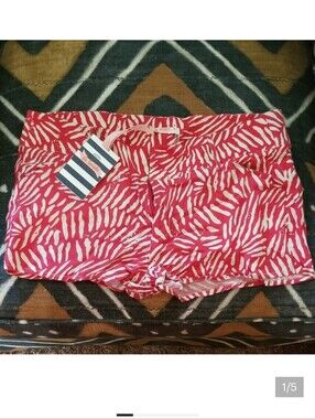 Le Sample 100% rayon beach shorts
